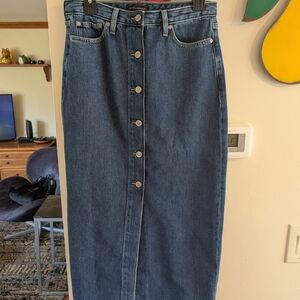 Banana Republic Blue Denim Skirt
